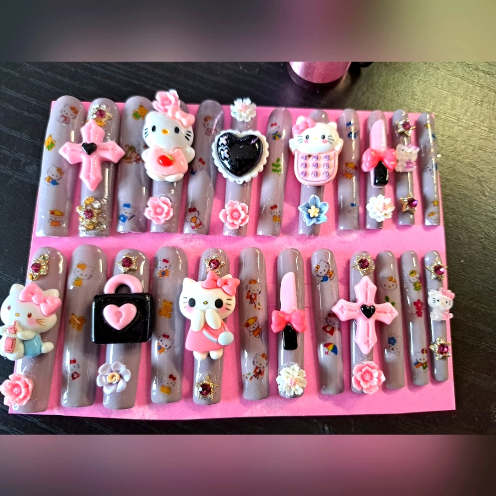Hello, Kitty 3XL Press-on Nails